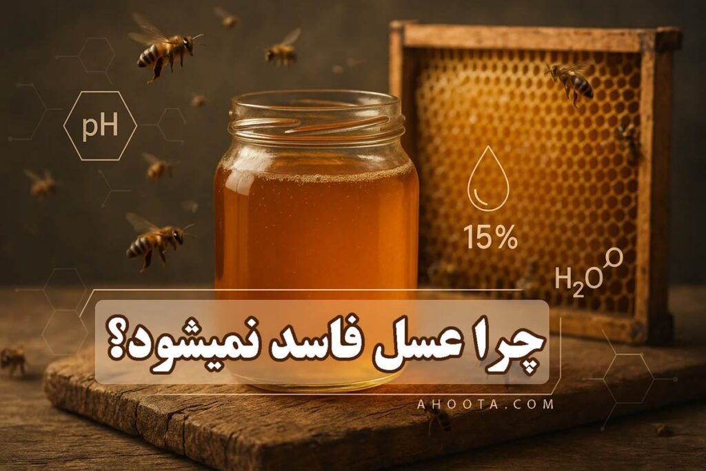 چرا عسل فاسد نمیشود