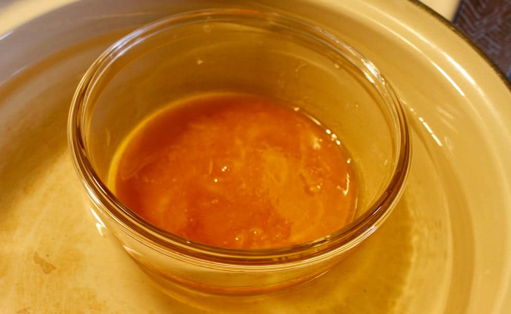 حرارت دادن عسل