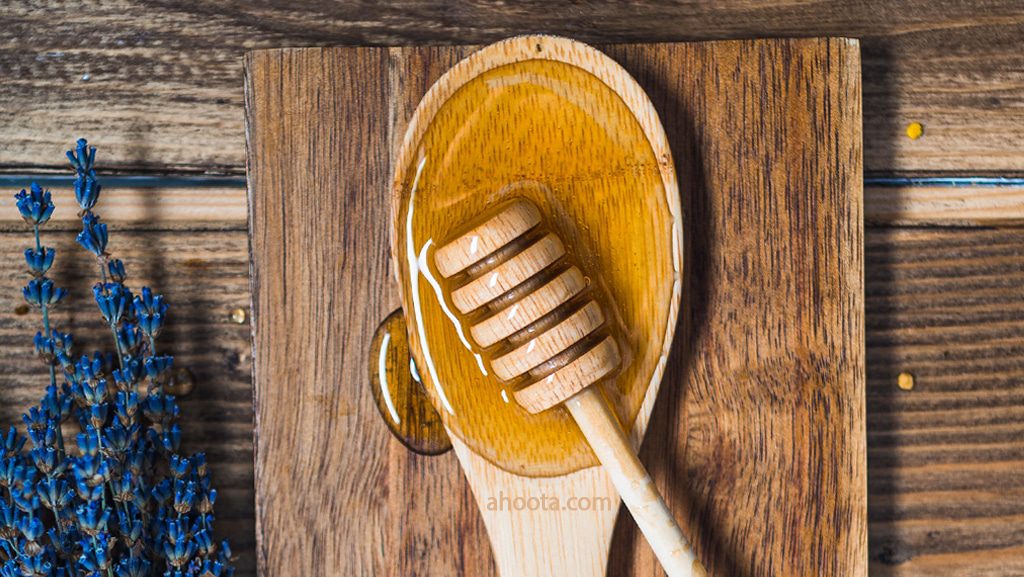 ظرف چوبی عسل