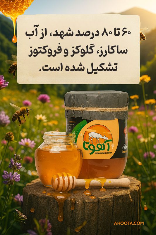 ترکیبات عسل طبیعی